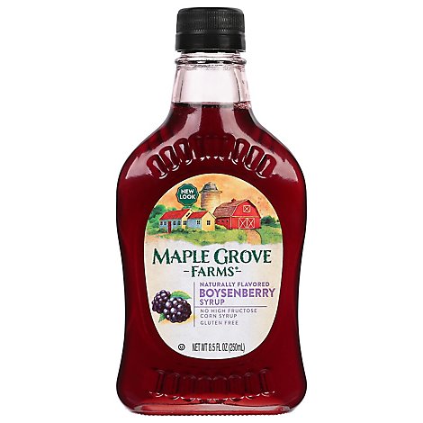 Maple Grove Farms Syrup Boysenberry - 8.5 Oz