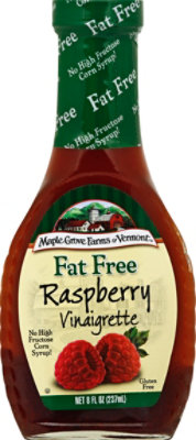 Maple Grove Farms Vinaigrette Fat Free Raspberry - 8 Fl. Oz. - Image 2