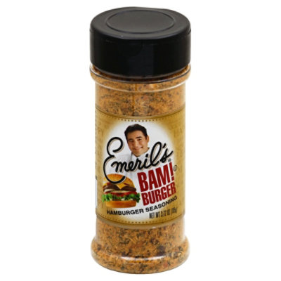 Emeril's Bam! Burger Hamburger Seasoning, 3.72 oz, (Pack of 6