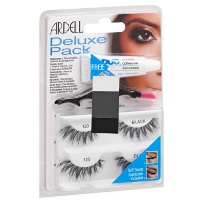 Ardell Delux Pack Lash 120 Blk - Each