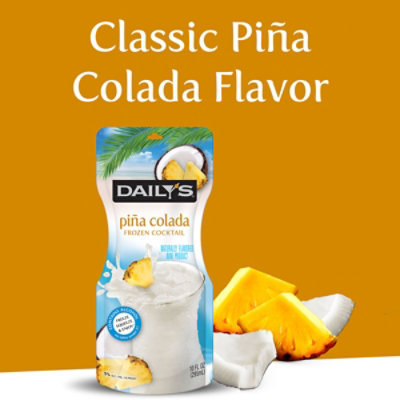 Daily's Pina Colada Frozen Cocktail Drink Pouch - 10 Fl. Oz. - Image 5