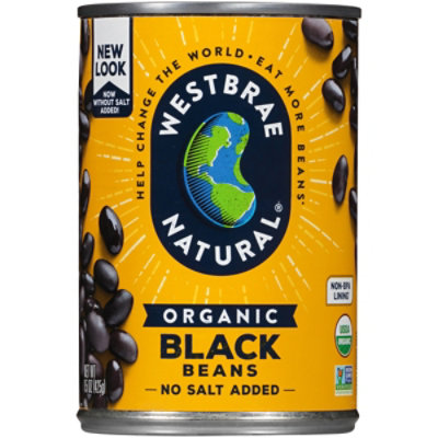 Westbrae Natural Organic Beans Black Low Sodium - 15 Oz - Image 2