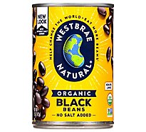 Westbrae Natural Organic Beans Black Low Sodium - 15 Oz