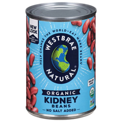 Westbrae Natural Organic Beans Kidney Low Sodium Can - 15 Oz - Image 2