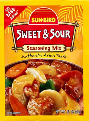 Sunbird Seasoning Mix Sweet & Sour - .87 Oz - Image 2