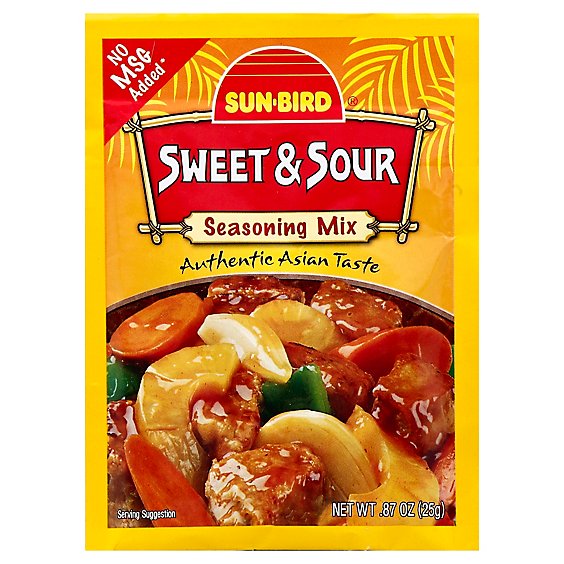 Sunbird Seasoning Mix Sweet & Sour - .87 Oz