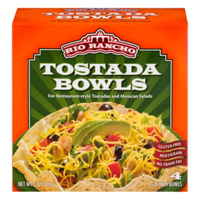 Rio Rancho Tostada Bowls Box 4 Count - 5 Oz - Image 3