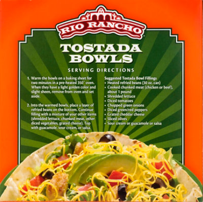 Rio Rancho Tostada Bowls Box 4 Count - 5 Oz - Image 6