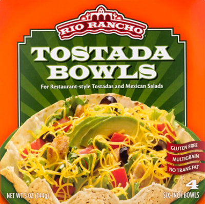 Rio Rancho Tostada Bowls Box 4 Count - 5 Oz - Image 2