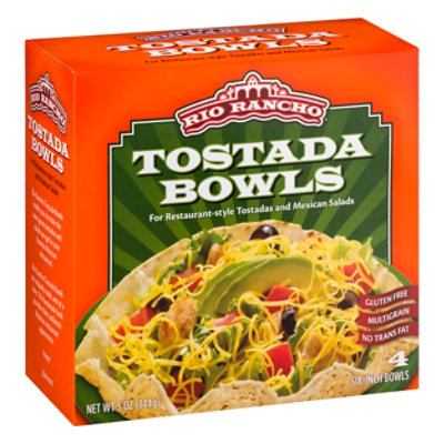 Rio Rancho Tostada Bowls Box 4 Count - 5 Oz - Image 1