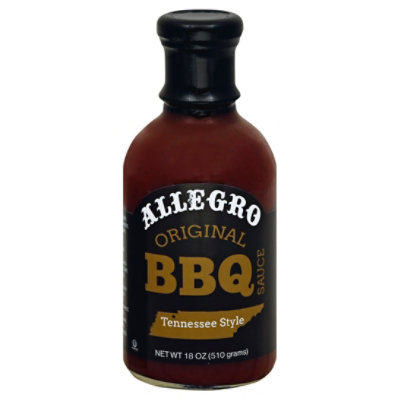 Allegro Tennessee Style Original Sauce BBQ - 18 Oz - Image 1