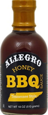 Allegro Tennessee Style Honey Sauce BBQ - 18 Oz - Image 2