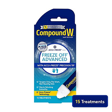 Compound W Freeze Off Spray Advanced - 15 Count - Image 1