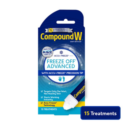 Compound W Freeze Off Spray Advanced - 15 Count