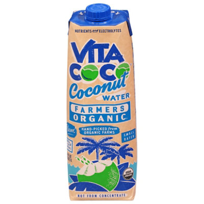 Vita Coco Farmers Organic Coconut Water - 33.8 fl. oz. - Image 1