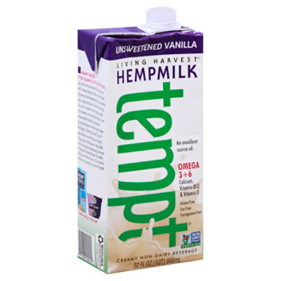 Hemp Milk Vanilla Unsweetned - 32 Fl. Oz.