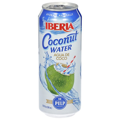 Iberia Coconut Water Without  Pulp - 16.9 Oz - Image 3