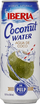 Iberia Coconut Water Without  Pulp - 16.9 Oz - Image 2