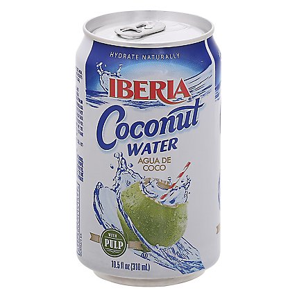 Iberia Coconut Water With Pulp - 10.5 Oz - Image 3