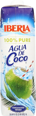 Iberia Coconut Water 100% Natural - 1 Liter - Image 6