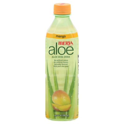 Iberia Aloe Vera Drink Mango - 16.9 Oz - Image 3