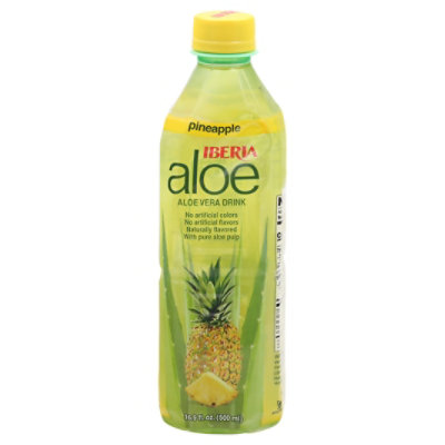 Iberia Aloe Vera Drink Pineapple - 16.9 Oz - Image 3