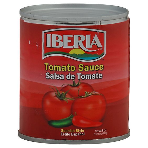 Iberia Tomato Sauce Spanish Style - 8 Oz