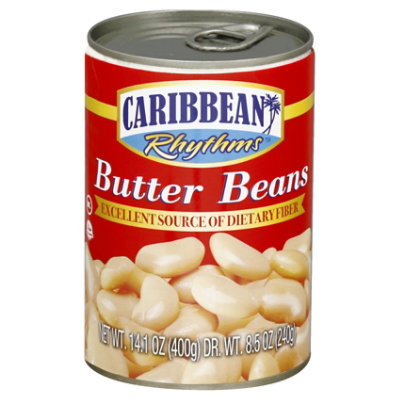 Caribbean Rhythms Butter Beans - 14.1 Oz - Image 1