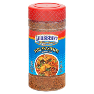 Caribbean Rhythms Seasoning Fish - 4.5 Oz - Image 3