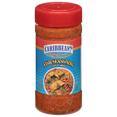 Caribbean Rhythms Seasoning Fish - 4.5 Oz - Image 1