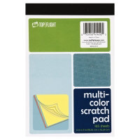 Top Flight Scratch Pad Astd Bright - 165 Count