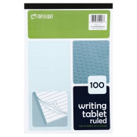 Top Flight Writing Tablet Ruled - 100 Count