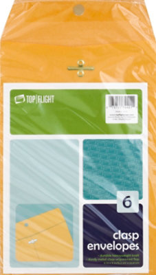 Top Flight Envelopes Clasp - 6 Count - Image 2