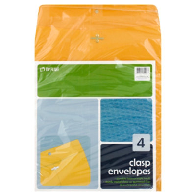 Top Flight Envelopes Clasp - 4 Count - Image 1