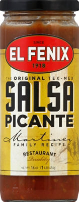 El Fenix Salsa Picante Jar - 16 Oz - Image 2