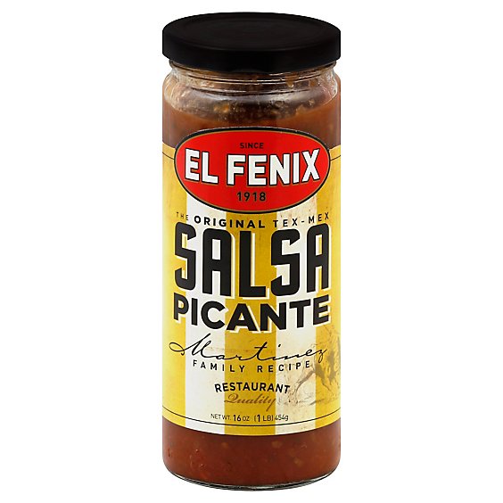 El Fenix Salsa Picante Jar - 16 Oz