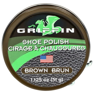 Griffin Shoe Polish Wax Brown - Each - Image 2
