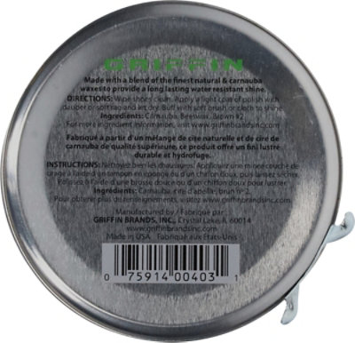 Griffin Shoe Polish Wax Brown - Each - Image 4
