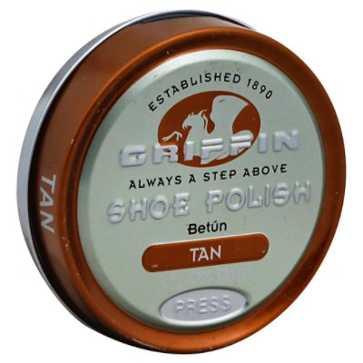 Griffin Shoe Polish Wax Tan - Each - Image 1