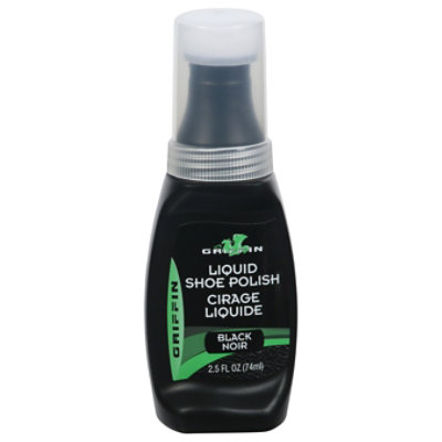 Griffin Shoe Polish Liquid Black - 2.5 Oz