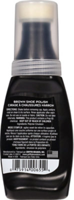 Griffin Shoe Polish Liquid Brown - 2.5 Fl. Oz. - Image 4