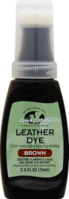 Griffin Leather Dye Brown - 2.5 Oz - Image 2