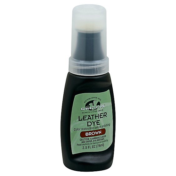 Griffin Leather Dye Brown - 2.5 Oz