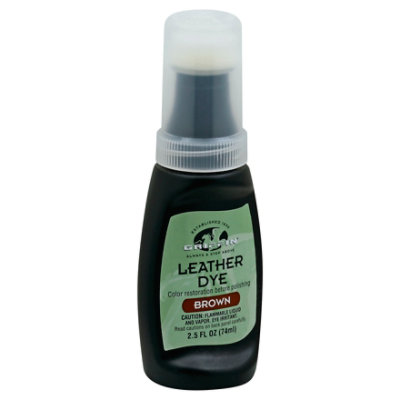 Griffin Leather Dye Brown - 2.5 Oz - Randalls