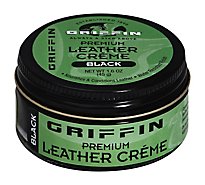 Griffin Leather Cream Self Shine Black - 1.75 Fl. Oz.