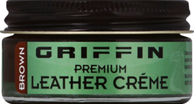 Griffin Leather Cream Self Shine Brown - 1.75 Fl. Oz. - Image 2