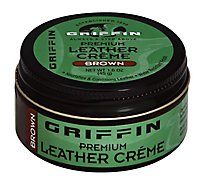 Griffin Leather Cream Self Shine Brown - 1.75 Fl. Oz.