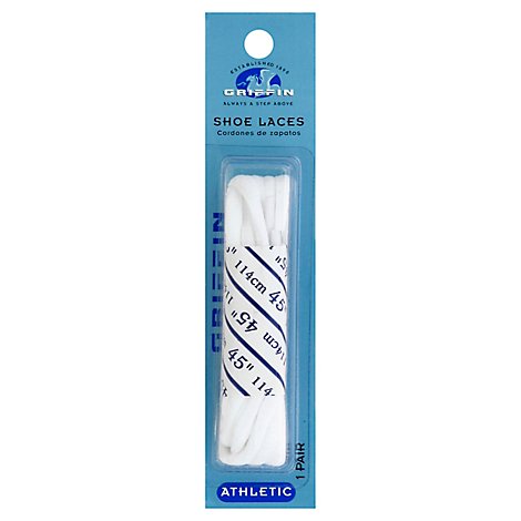 Griffin Oval Athletic White 45 In - Each