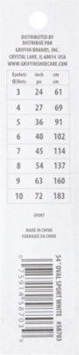 Griffin Oval Athletic White 54 In - Each - Image 3