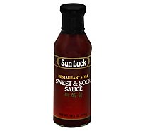 Sun Luck Sauce Sweet & Sour - 14.5 Oz